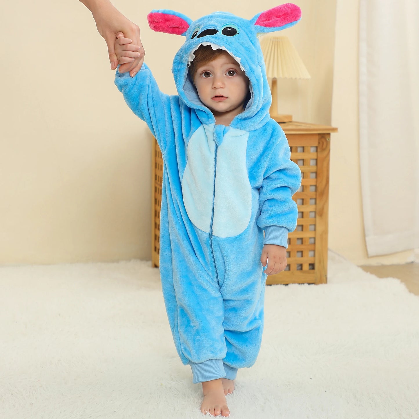 Baby Rompers  Hooded Blanket
