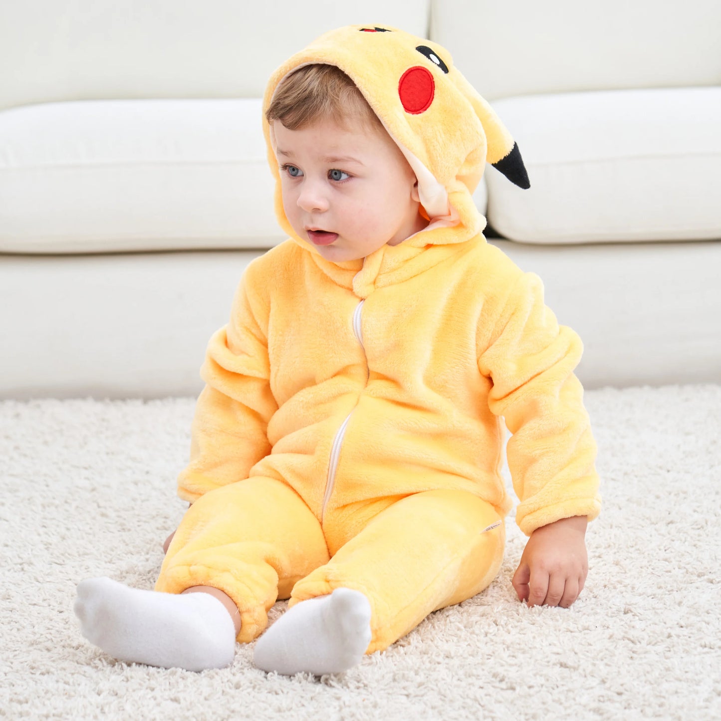 Baby Rompers  Hooded Blanket