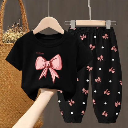 Cute Fashion T-shirt Top Pants