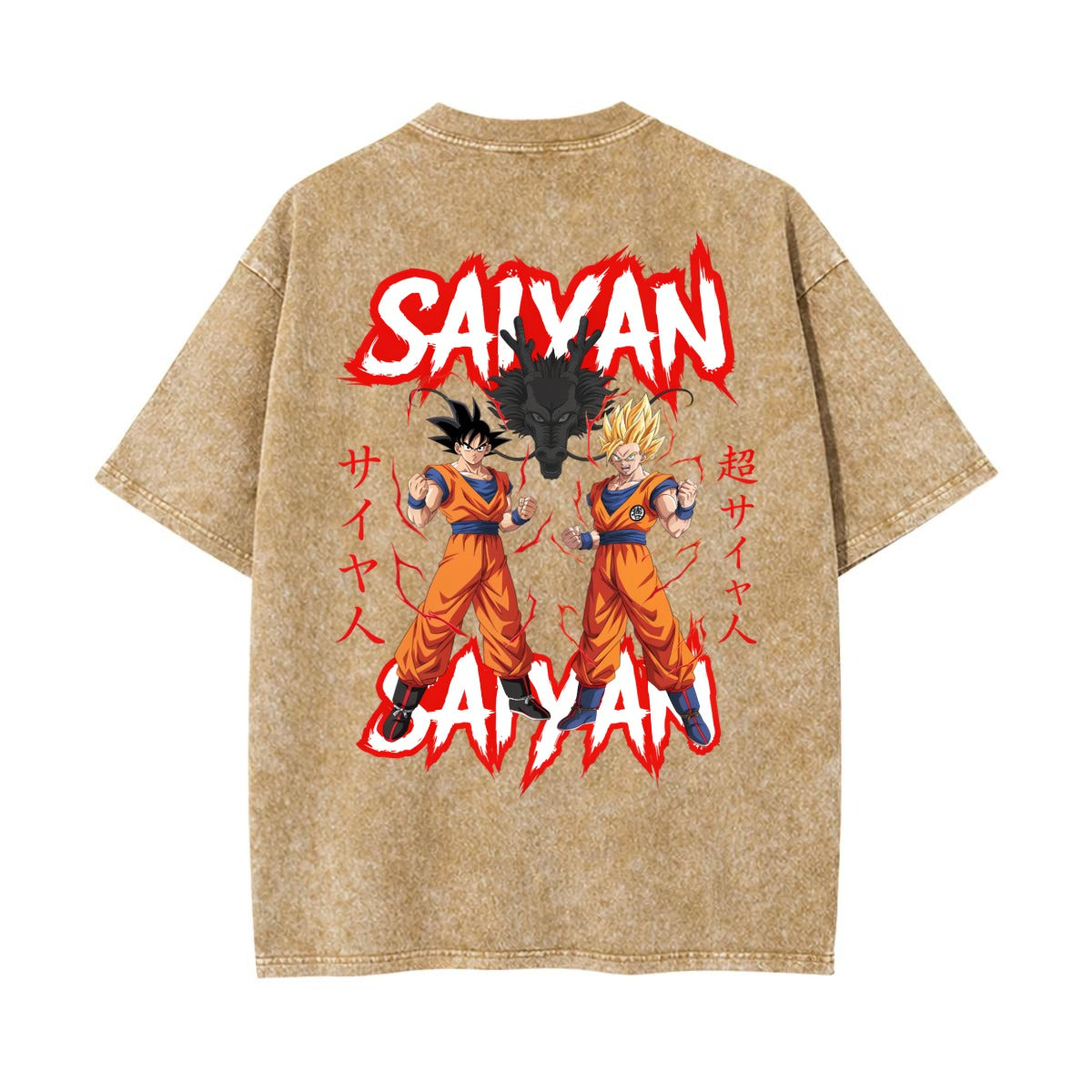 Saiyan Elite Graphic Anime T Shirt | Vintage Anime Tee