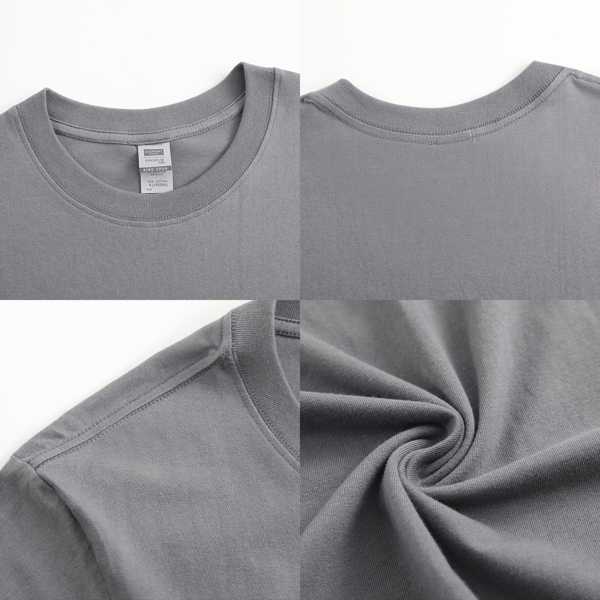 Men's T-Shirt Printed in USA|180GSM Front & Back DTF