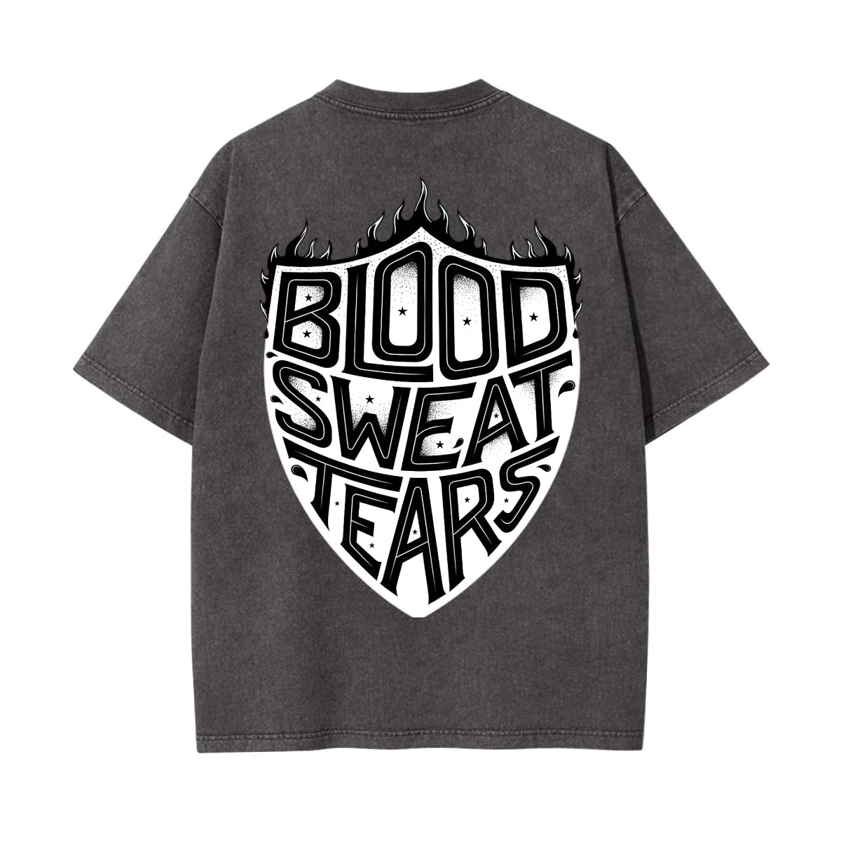 Blood Sweat Tears Graphic Tee | Hardcore Athletic Streetwear