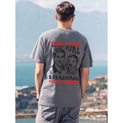 Men's T-Shirt Printed in USA|180GSM Front & Back DTF