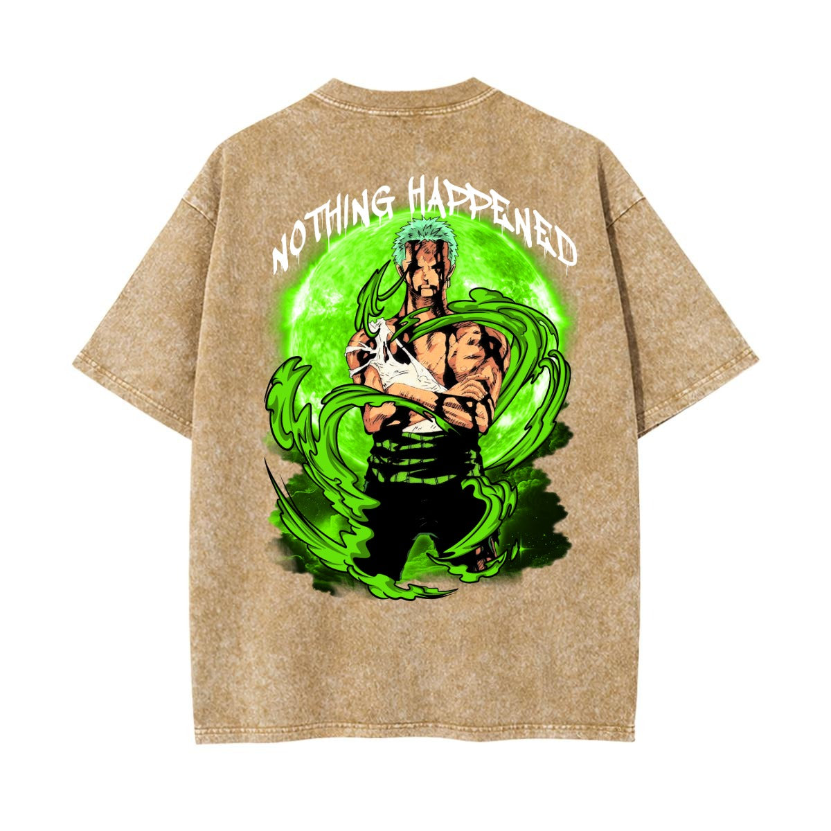 Unisex Heavyweight Washed T-shirt Printed in USA|250GSM Cotton DTG  Double-sided