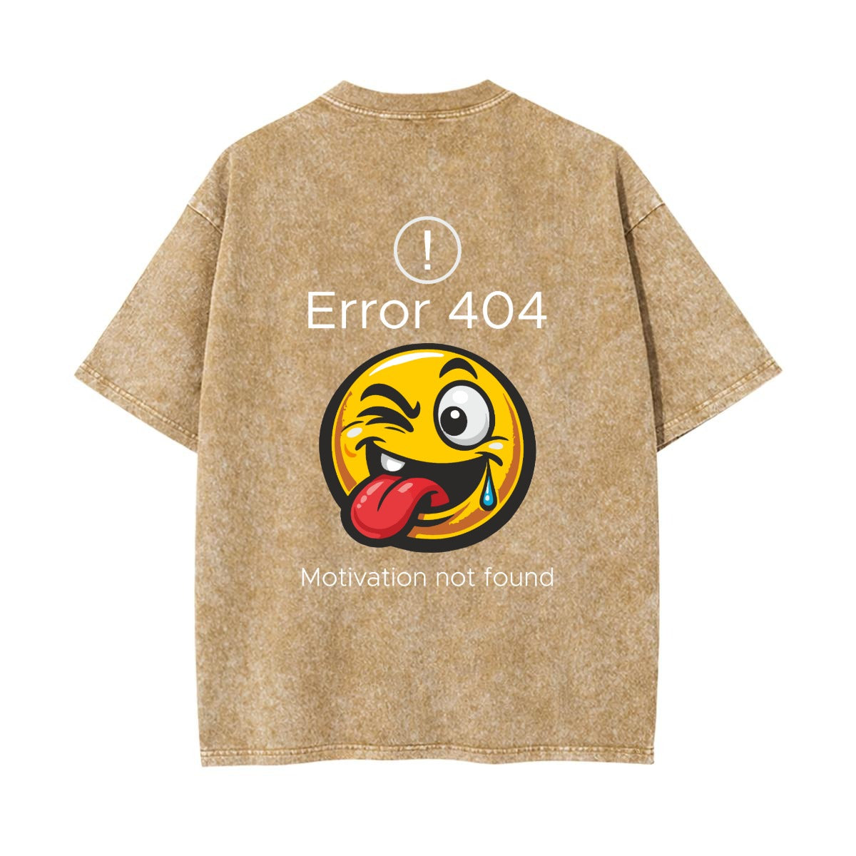 Error 404 Motivation Not Found T Shirt | Funny Tech Graphic Tee