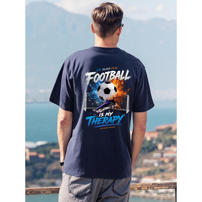 Football Is My Therapy T Shirt | Soccer Player Graphic Tee