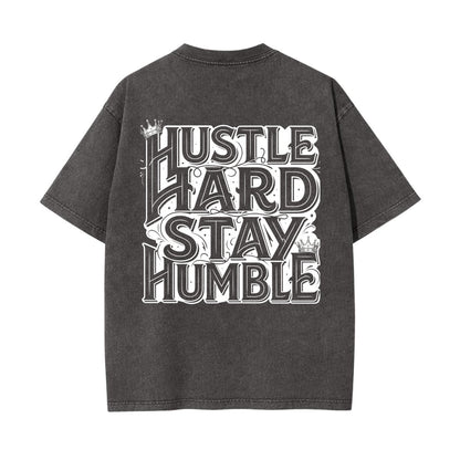 Hustle Hard Stay Humble Tee | Ambition Streetwear T-Shirt