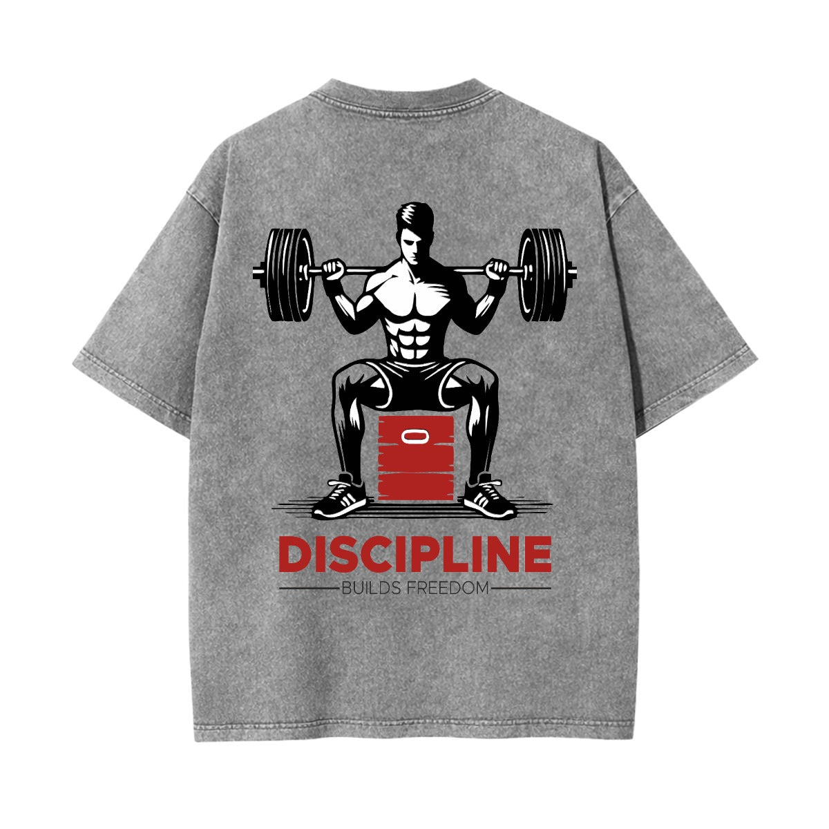 Unisex Heavyweight Washed T-shirt Printed in USA|250GSM Cotton DTG  Double-sided
