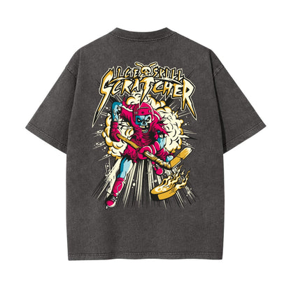 Illegal Skinny Scratcher T Shirt | Ice Hockey Graphic Tee