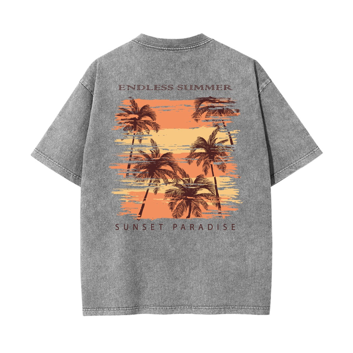 Unisex Heavyweight Washed T-shirt Printed in USA|250GSM Cotton DTG  Double-sided