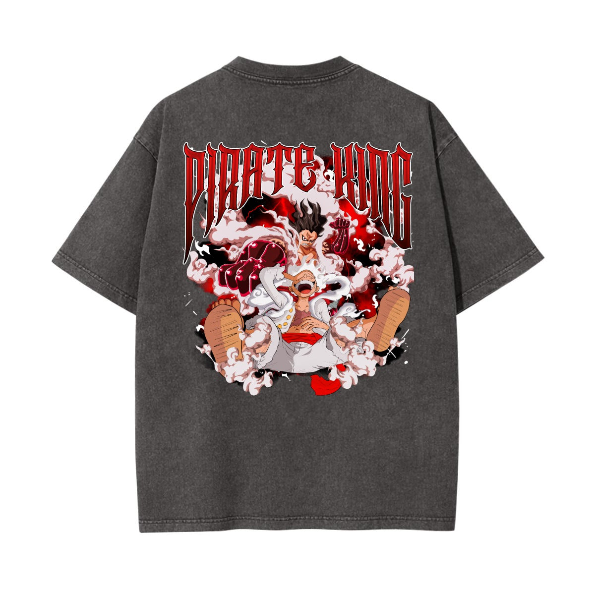 Unisex Heavyweight Washed T-shirt Printed in USA|250GSM Cotton DTG  Double-sided