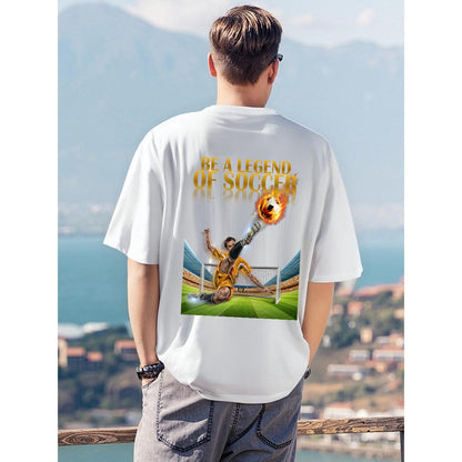 Be A Legend Of Soccer T Shirt | Soccer Player Graphic Tee