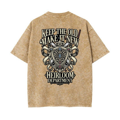 Keep The Old Heirloom Department Heavyweight Vintage T-Shirt