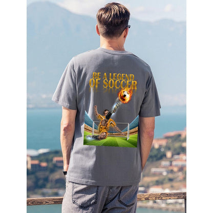 Be A Legend Of Soccer T Shirt | Soccer Player Graphic Tee