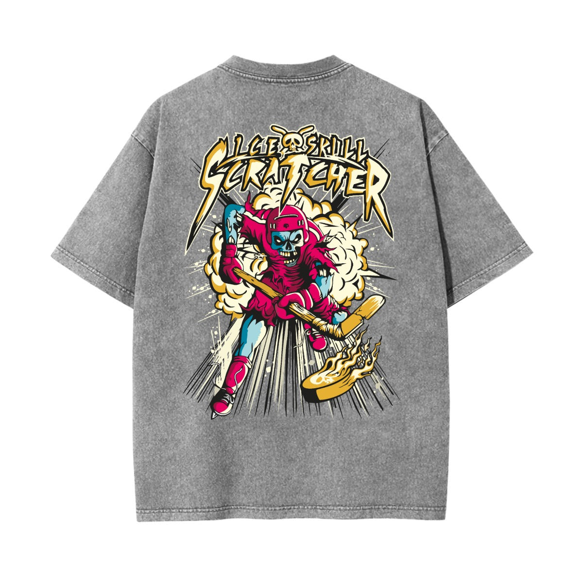 Illegal Skinny Scratcher T Shirt | Ice Hockey Graphic Tee