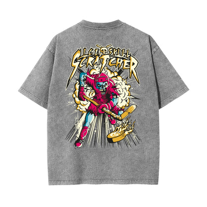 Illegal Skinny Scratcher T Shirt | Ice Hockey Graphic Tee