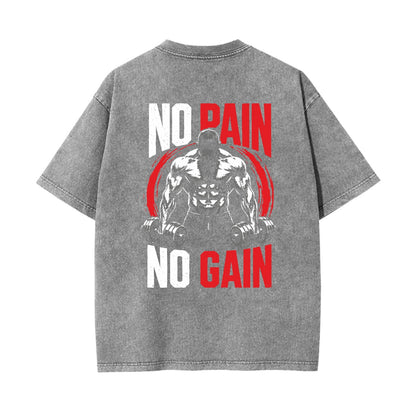 Unisex Heavyweight Washed T-shirt Printed in USA|250GSM Cotton DTG  Double-sided