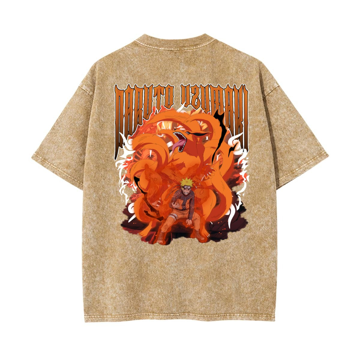 Unisex Heavyweight Washed T-shirt Printed in USA|250GSM Cotton DTG  Double-sided
