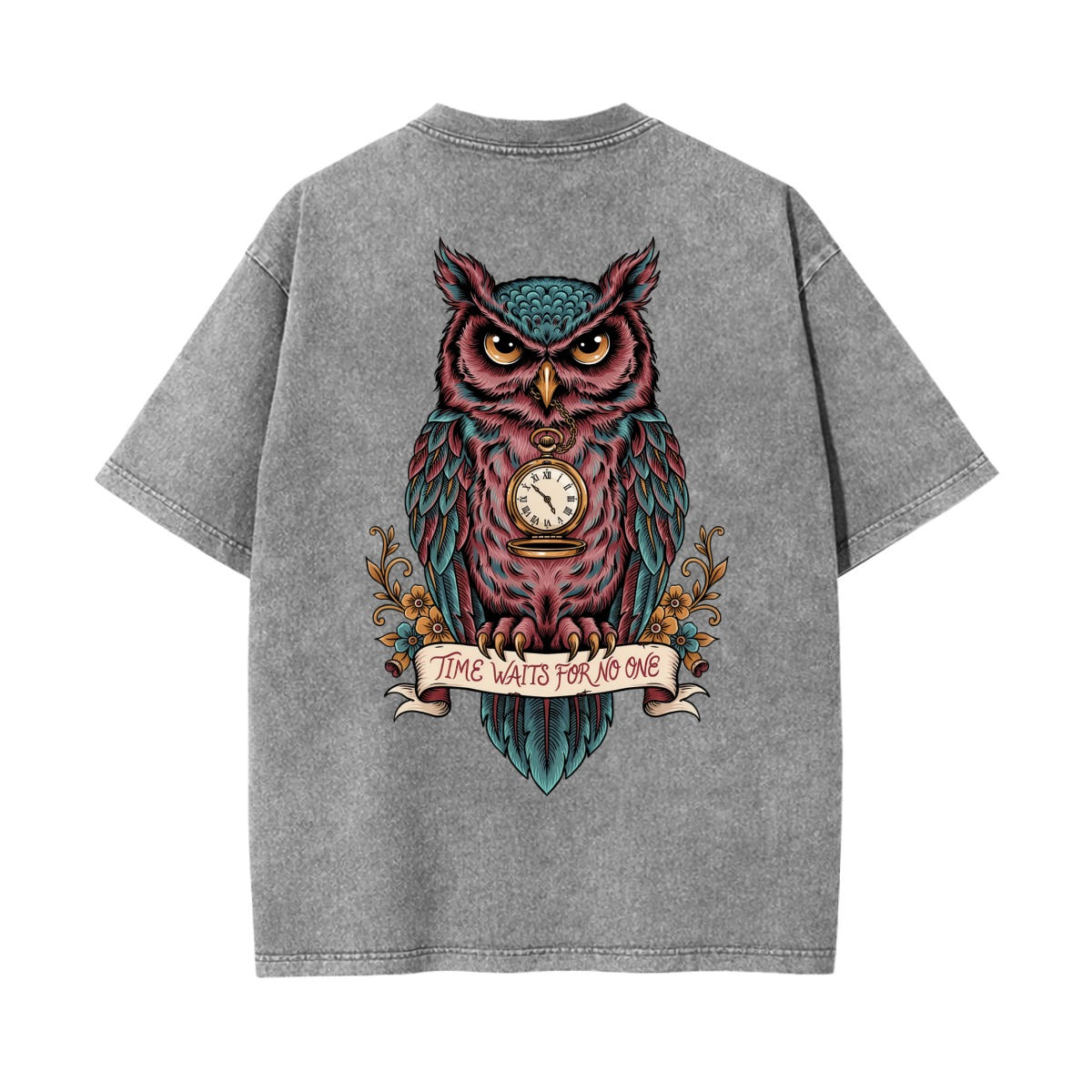 The "Built For The Buzzer" Vintage Washed Streetwear Tee