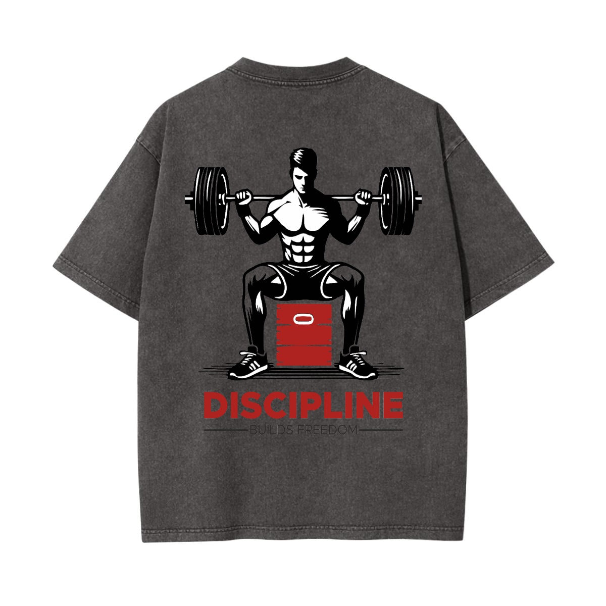 Unisex Heavyweight Washed T-shirt Printed in USA|250GSM Cotton DTG  Double-sided