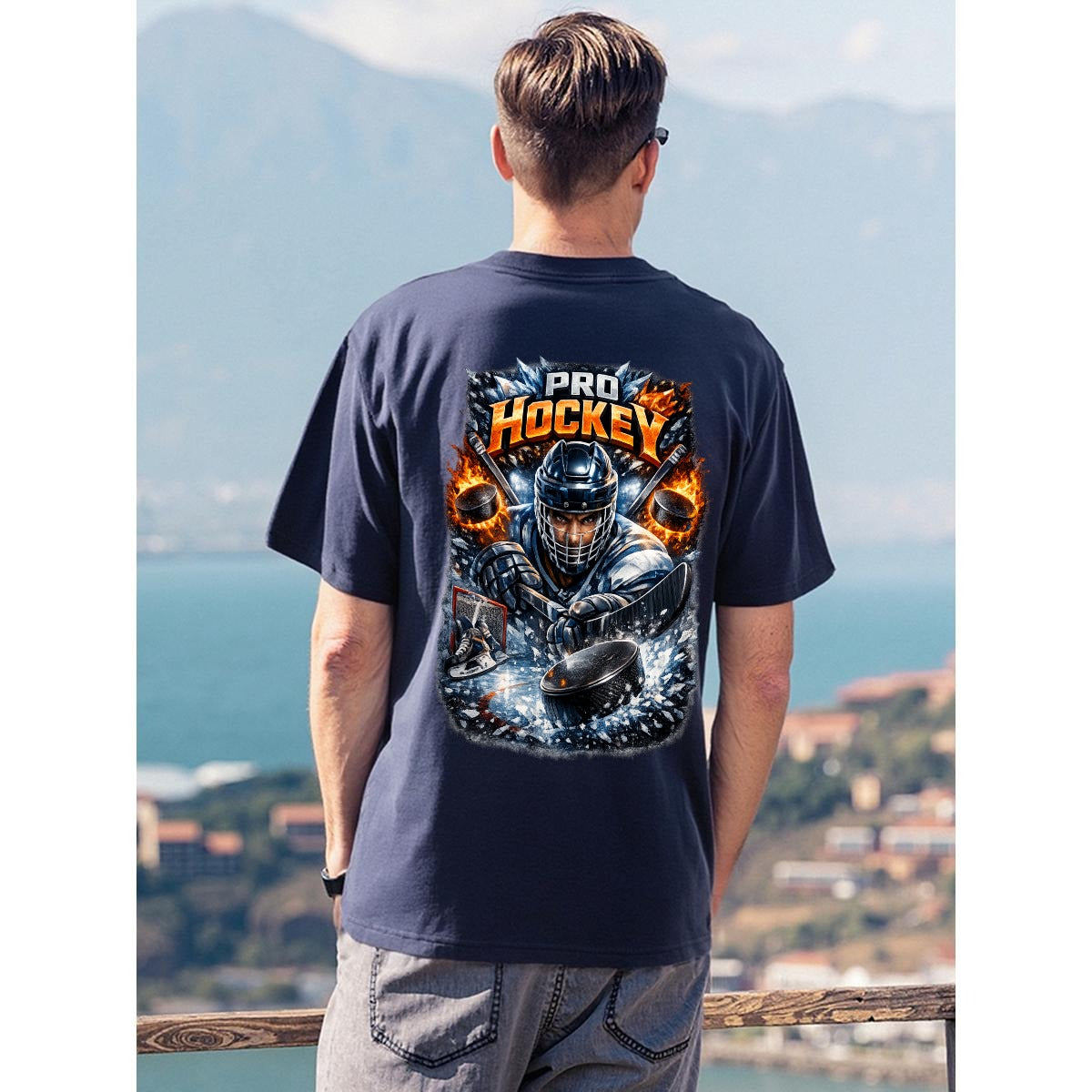 Pro Hockey T Shirt | Ice Hockey Graphic Tee