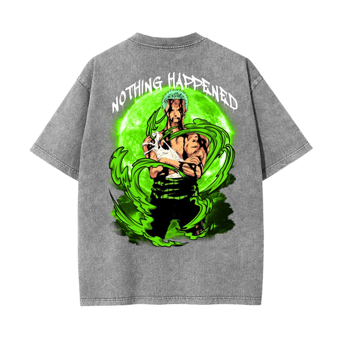 Unisex Heavyweight Washed T-shirt Printed in USA|250GSM Cotton DTG  Double-sided